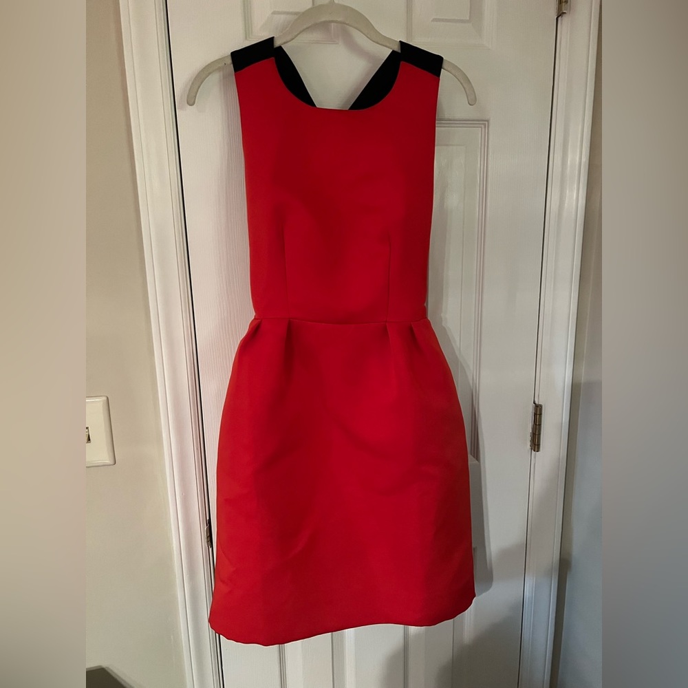 Red Kate Spade dress